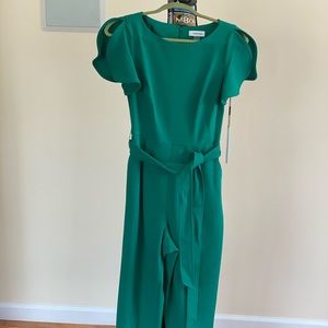 Calvin Klein Jumpsuit Beautiful Emerald color
